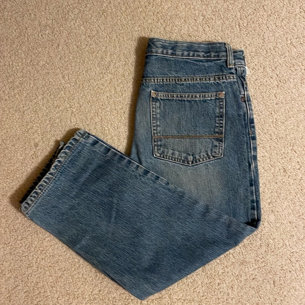 Boys Arizona Original Jeans, Size 14 Husky with adjustable waist, stonewashed